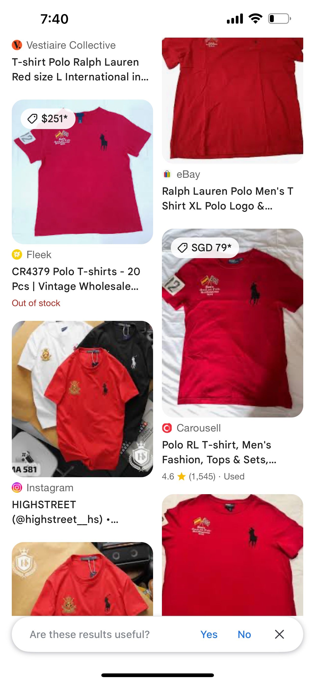 VINTAGE POLO RALPH LAUREN US POLO