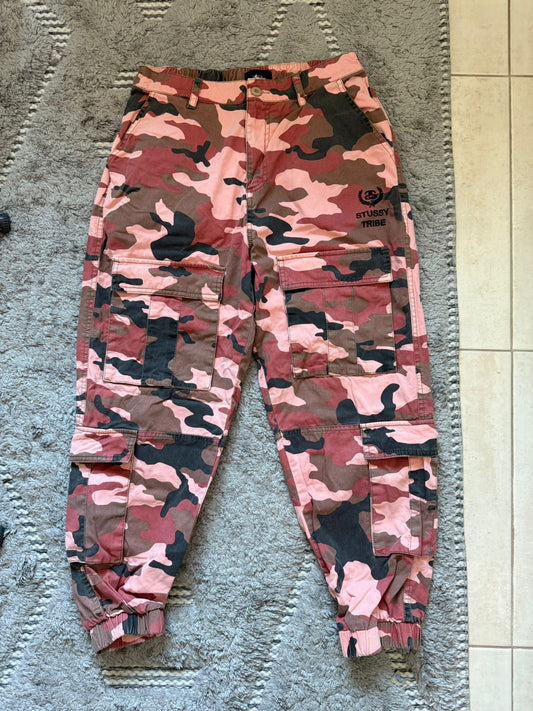 1-f STUSSY CARGO PANTS