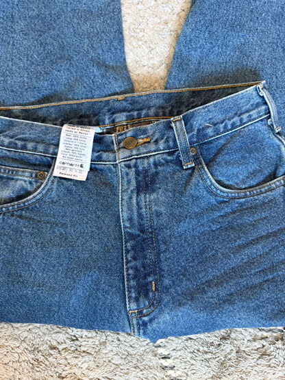 1-c CARHARTT CARPENTER HEAVY WORK JEANS