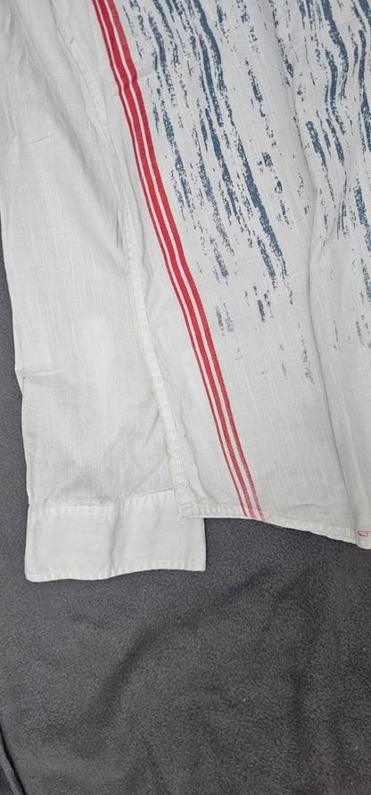 DESIGUAL BUTTONED SHIRT PRETTIEST ARTISTIC DETAILS
