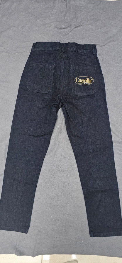 CATERPILLAR "CAT" DOUBLE KNEE NAVY JEANS