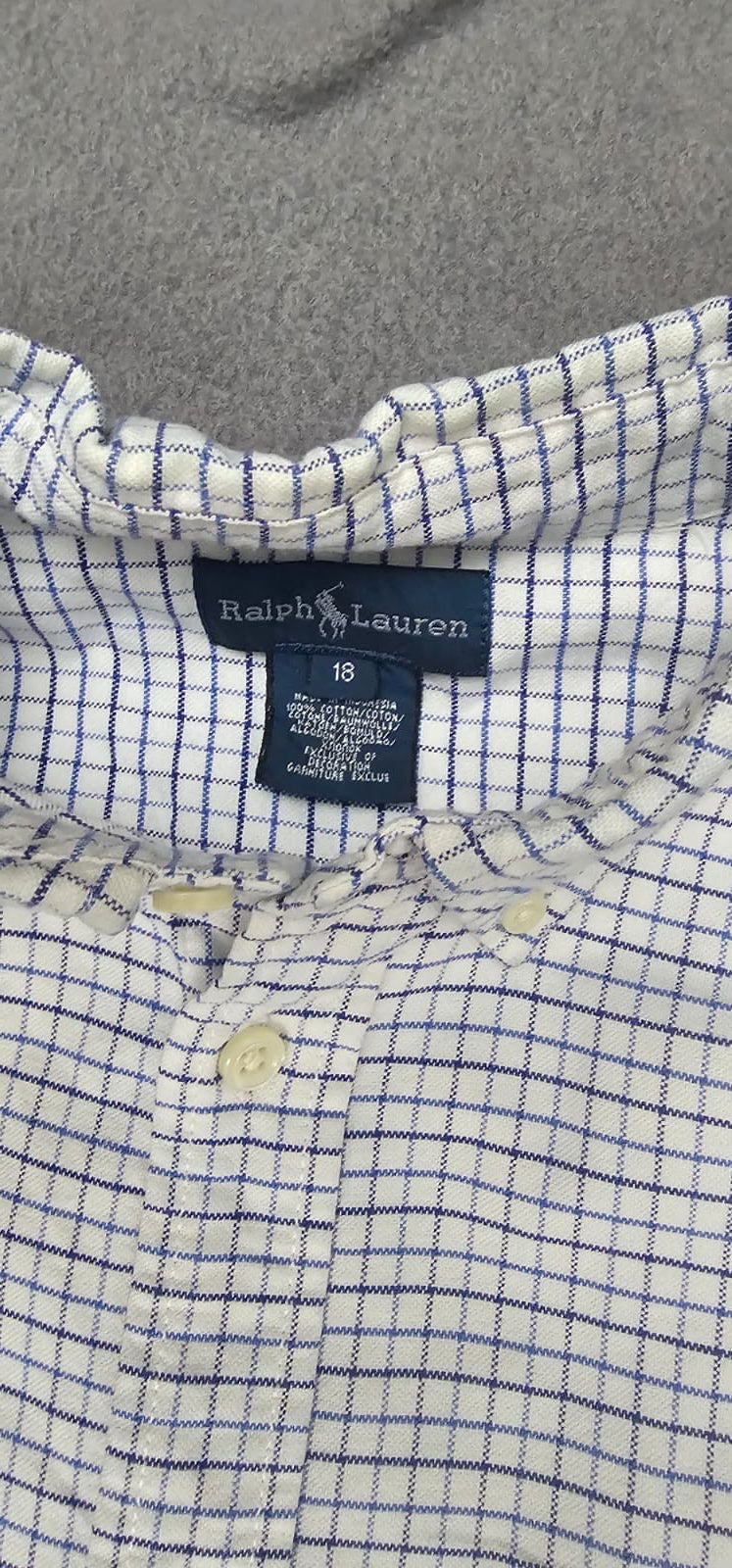 POLO RALPH LAUREN CLASSIC FIT LONG SLEEVE