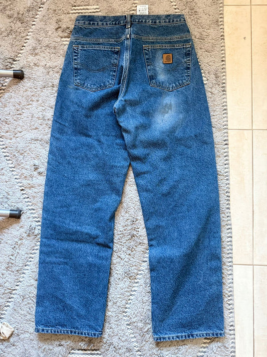 1-c CARHARTT CARPENTER HEAVY WORK JEANS