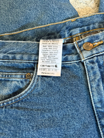 1-c CARHARTT CARPENTER HEAVY WORK JEANS