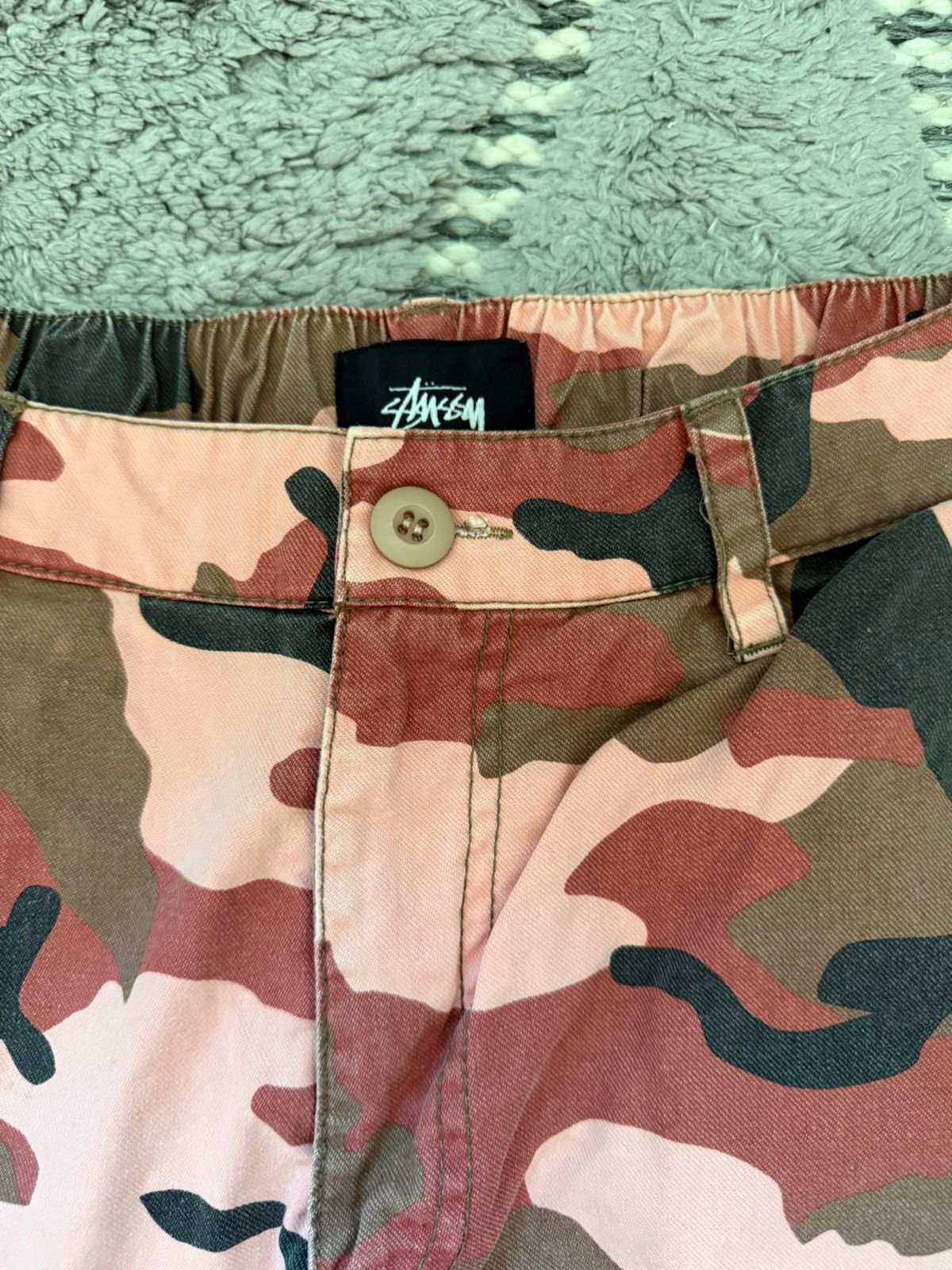 1-f STUSSY CARGO PANTS