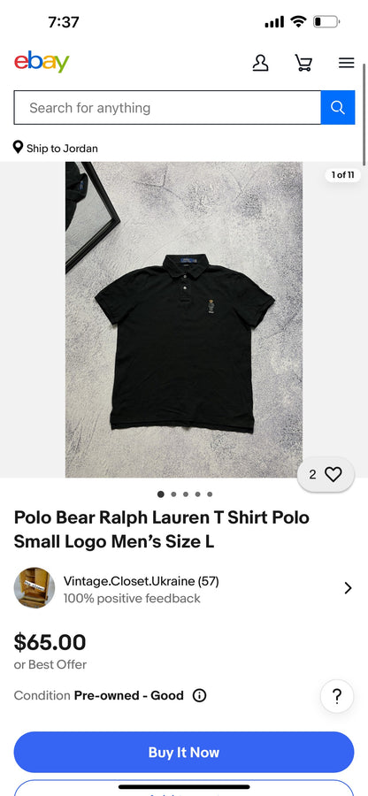 POLO RALPH LAUREN CUSTOM SLIM FIT SHIRT