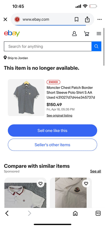 MONCLER POLO SHIRT