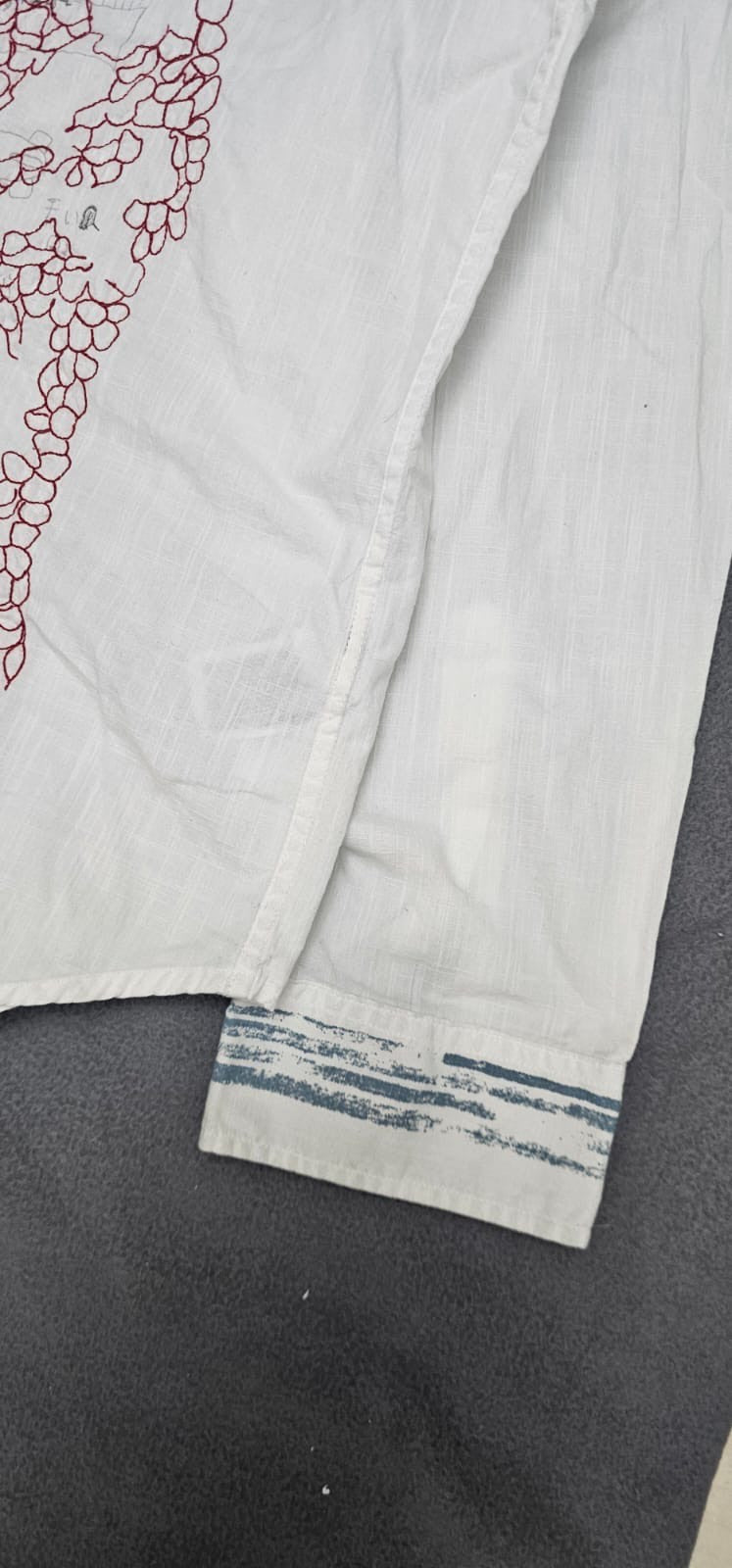 DESIGUAL BUTTONED SHIRT PRETTIEST ARTISTIC DETAILS