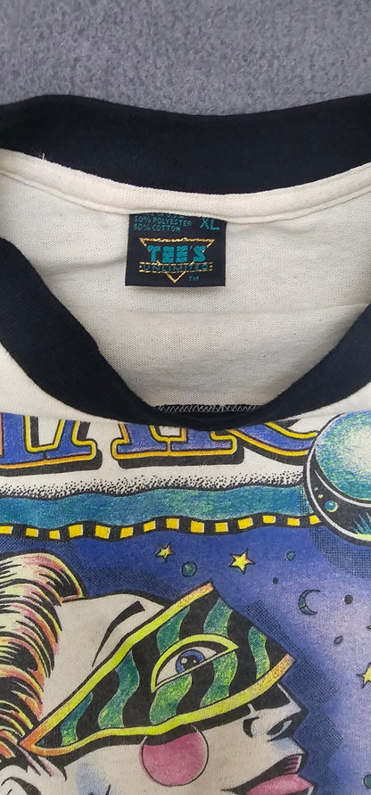 VINTAGE MARDI GRAS TEE REWORKED